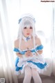 焖焖碳 Cosplay 小天鹅女仆 P16 No.62e637