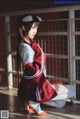 Coser @ 桜 桃 喵 Vol.091: 红色 体操服 (44 photos) P11 No.0fa099 Image No. 67