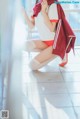 Coser @ 桜 桃 喵 Vol.091: 红色 体操服 (44 photos) P9 No.503ee5 Image No. 71